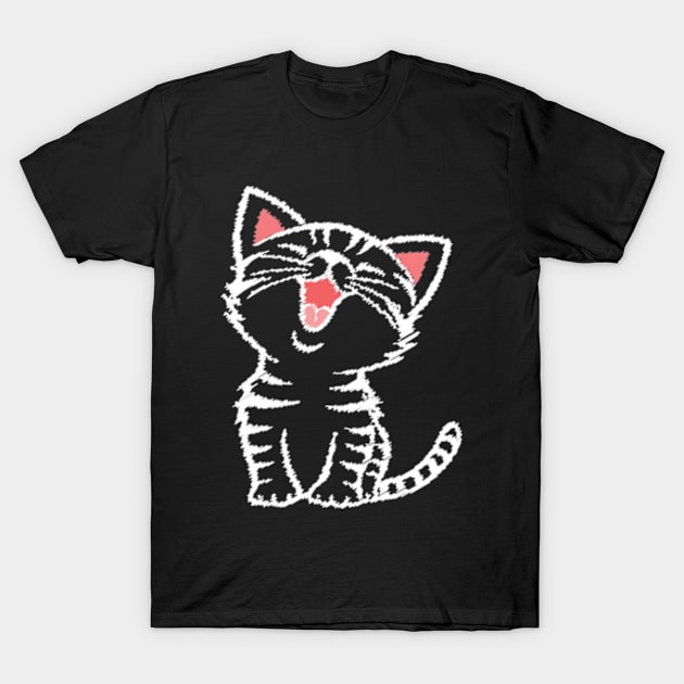 American Shorthair Happy T-Shirt by RiseInspired